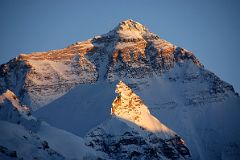 33 Mount Everest North Face From Rongbuk At Sunset